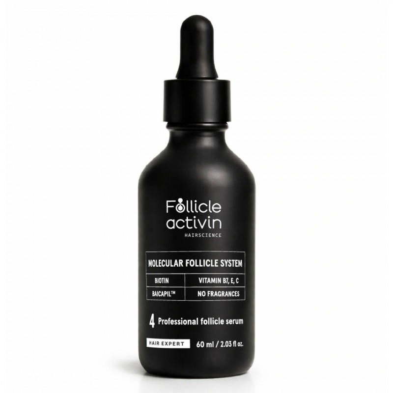 FOLLICLE ACTIVIN – jedinečné sérum aktivující vlasové folikuly s 5x vyšší koncentrací aktivních složek