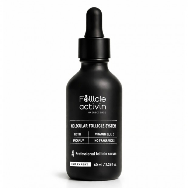 FOLLICLE ACTIVIN – jedinečné sérum aktivující vlasové folikuly s 5x vyšší koncentrací aktivních složek