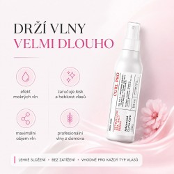 Sprej s mořskou solí pro extra silné a účinné lokny pro všechny typy vlasů (2 ks + 1 dárek)