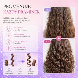Sprej s mořskou solí pro extra silné a účinné lokny pro všechny typy vlasů (2 ks + 1 dárek)
