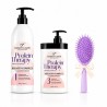 PROTEIN THERAPY KIT  EXKLUZIVNÍ VELIKOST (2x1000g) + DÁREK (kartáč na vlasy)
