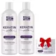 LETNÍ ČERNÝ PÁTEK! KERATIN SILK Intenzivní a dlouhotrvající účinek obnovující poškozenou strukturu vlasů + maska jako DÁREK