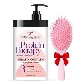 PROTEINOVÁ TERAPIE NA VLASY (1000g) + DÁREK (kartáč na vlasy)