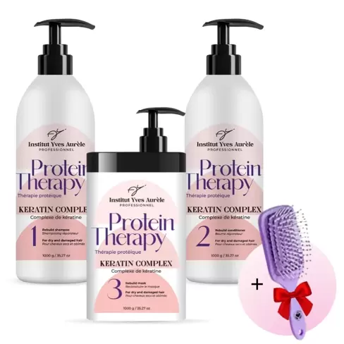 PROTEIN THERAPY KIT MAX EXKLUZIVNÍ VELIKOST (3x1000g)+DÁREK