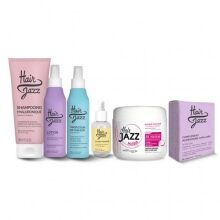 HAIR JAZZ Lotion & šampon + maska + sérum + vitaminy + tepelena ochrana Hair Jazz 