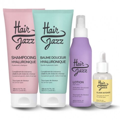 HAIR JAZZ Lotion & šampon + serum + kondicionér s kyselinou hyaluronovou HAIR JAZZ 